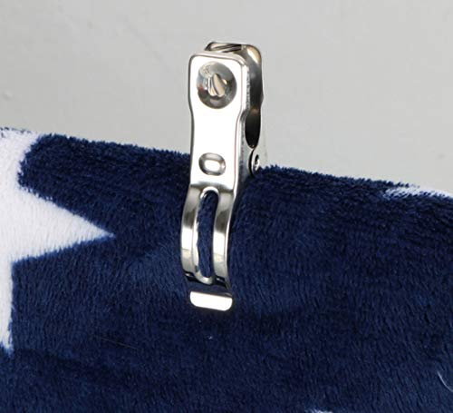 32 Pack Stainless Steel Clothes Pins - Heavy Duty Garden Clips