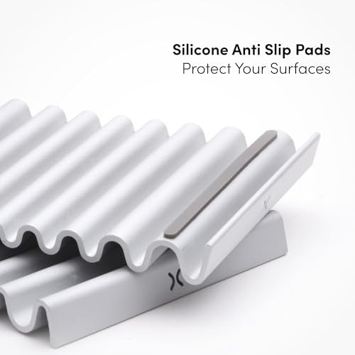 Xympo Aluminum Soap Dish (Pack of 2) - Rustproof & Modern Design