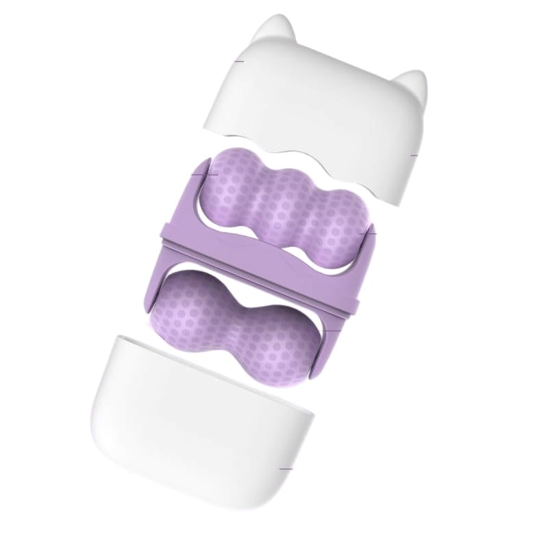 XIMUX 2-in-1 Facial Ice Roller for Face and Eyes - Skin Care Massager