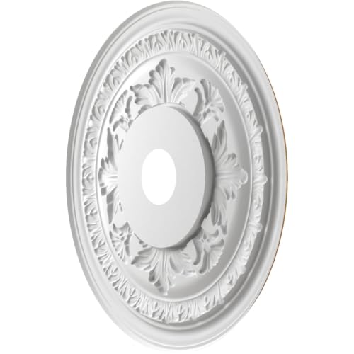 Baltimore Ceiling Medallion - 22" Aged Metallic Vintage Gold