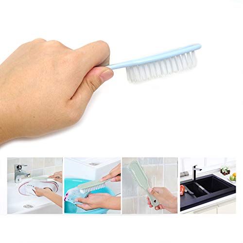 Honbay 3-Pack Shoe and Clothes Scrubbing Brushes for Cleaning