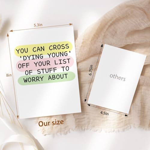 Funny Birthday Card for Anyone - Humorous Gift for All Ages