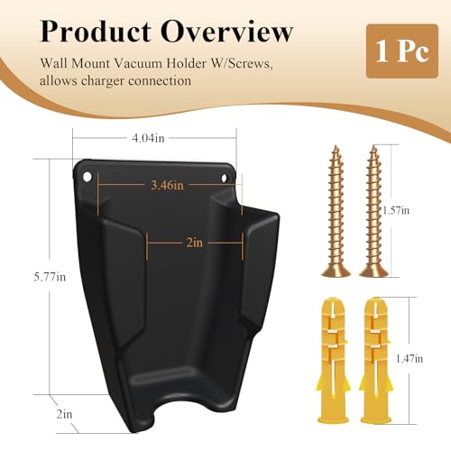 Bissell Pet Hair Eraser Wall Mount Holder - 1 Pc Handheld Vacuum Dock