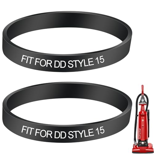 2-Pack Vacuum Belt Replacement for Dirt Devil Style 15 Upright Vacuums