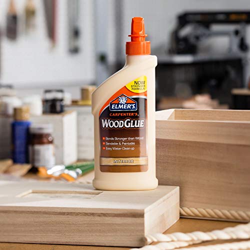 Elmer's Carpenter's Wood Glue 4 Fl Oz - Strong, Non-Toxic Adhesive