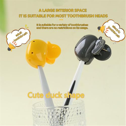 Travel Toothbrush Head Cover Set - 3 Pack Plastic Protectors