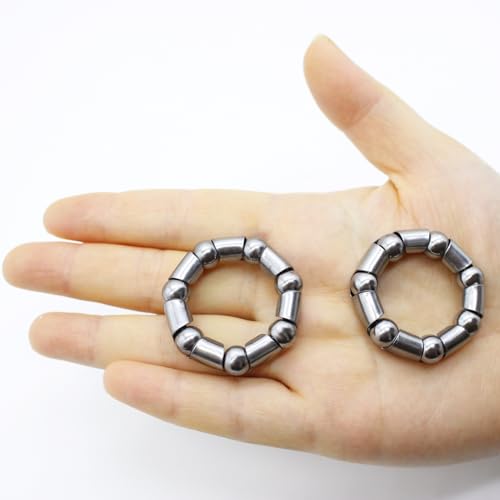 4pcs Bike Ball Bearing Retainer£¬Bicycle Ball Bearings, 8mm(5/16 Inch) X 7 Balls for Bike Crank Bottom Bracket Retainer Bike Parts Repair Accessories