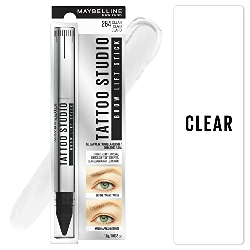 Maybelline TattooStudio Brow Lift Stick - Clear Eyebrow Shaper Wax