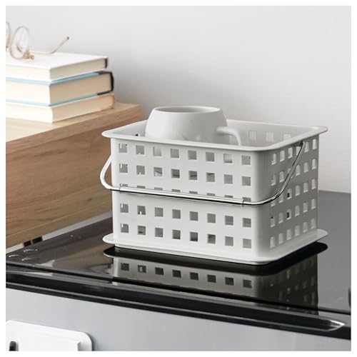 iDesign Portable Shower Caddy Set of 3 - Light Gray Storage Baskets