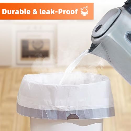 4 Gallon Small Trash Bags - 105 Count, Tear-Resistant & Leak-Proof