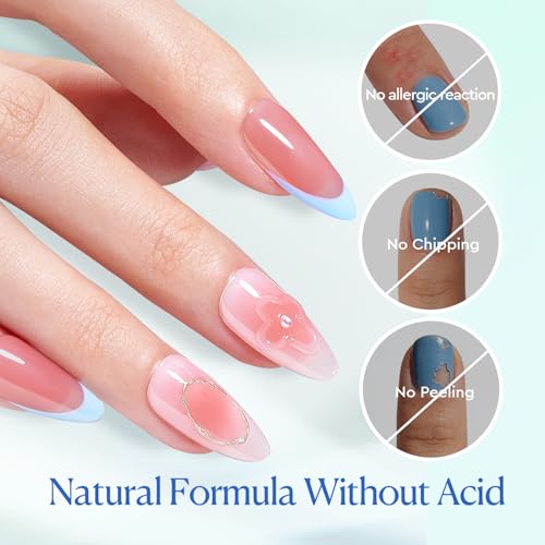 AZUREBEAUTY Nail Prep Dehydrator - Acid-Free Natural Nail Primer for Gel Polish & Dip Powder