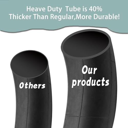 (2-Pack) 12.5x2.75/2.50 Bike Tube, 12.5x3.0 Inner Tube 12x2.50 Tube
