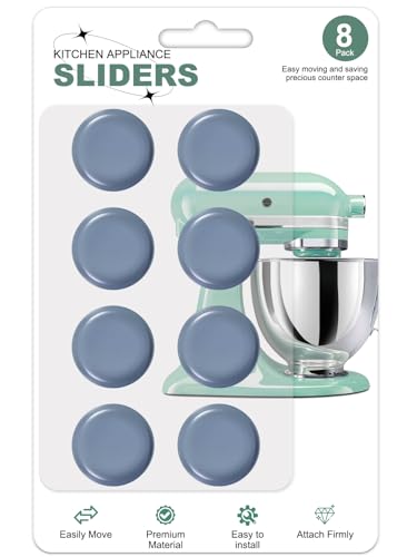 8-Pack Self-Adhesive Appliance Sliders for Easy Movement