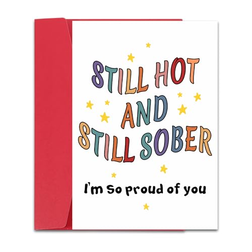 Sobriety Gift Card for Men & Women - Celebrate Recovery Milestones