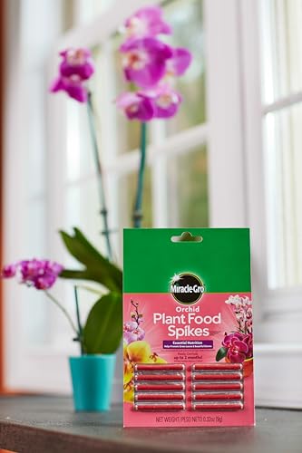 Miracle-Gro Orchid Plant Food Spikes, 2-Pack (20 Total Spikes)