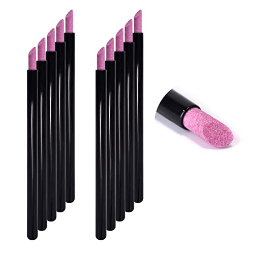 KADS 10Pack Pumice Stone Nail Cuticle Remover & Manicure Prep Sticks