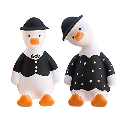 Cute Duck Car Ornament Auto Rear View Mirror Hanging Decoration