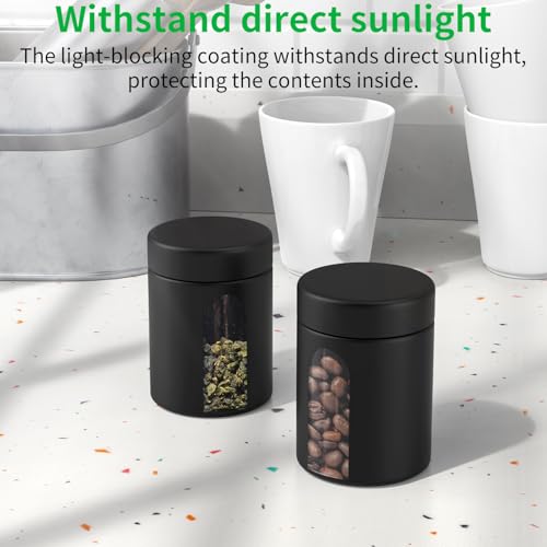 Urekt Glass Storage Jars 2 Pack - 4 oz Premium Food Grade Containers