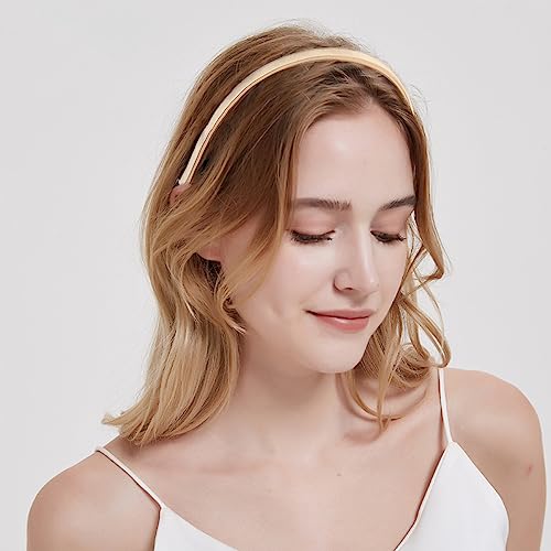 ANBALA Gold Metal Headbands for Women and Girls Thin Fashion Hair Accessories