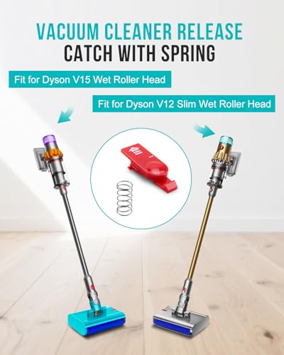 Dyson V12/V15 Replacement Release Catch & Spring Kit