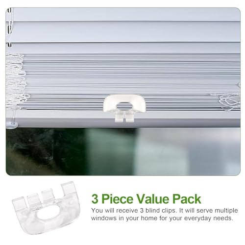 Replacement Handles for Graber & Bali Cordless Honeycomb Shades (3 Pack)