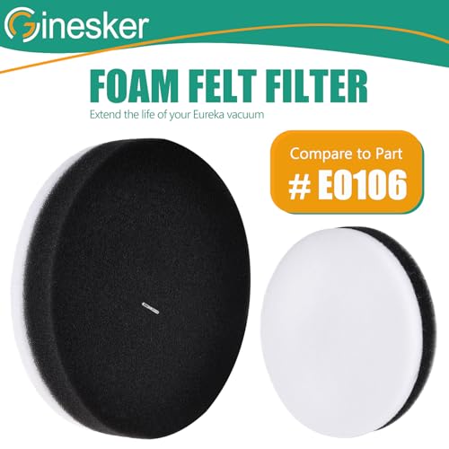 Replacement Foam Filter for Eureka Airspeed Compact NEU100 Series (3-Pack)