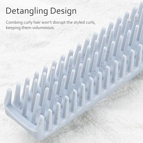 Kootinn 4-Piece Wheat Straw Foldable Hair & Makeup Travel Comb