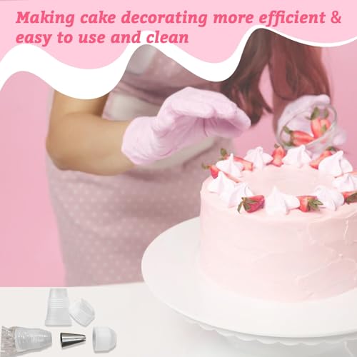 10 Pack Small Piping Bag Couplers for Icing Nozzles - LUTQ