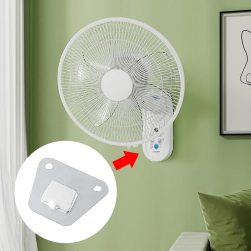 6 PCS Wall Fan Mounting Bracket Kit - Heavy Duty Metal Hanging Hooks