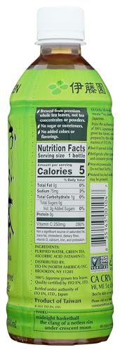 Ito En Oi Ocha Unsweetened Green Tea - 16.9 Fl Oz
