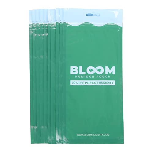 Herb Guard Bloom Humidity Control Bags - 70% RH Portable Humidor (10 Pack)