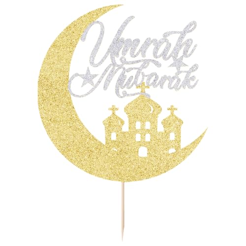 Umrah Mubarak Cake Topper for Eid & Party Celebrations