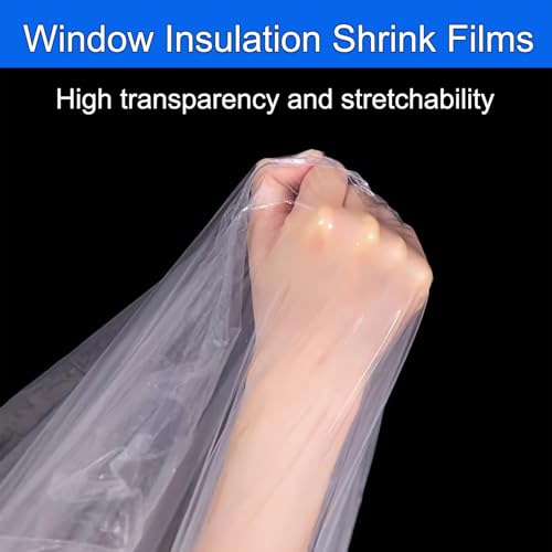 Thermal Shrink Window Insulation Film Kit - 5 Pack (47"x315")