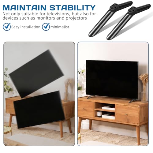 Universal TV Replacement Stand Legs for 32-40 Inch Flat Screen TVs