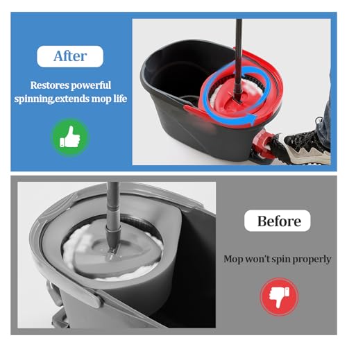 4-Pack Spin Mop Bucket Replacement Gears for O-Cedar & More
