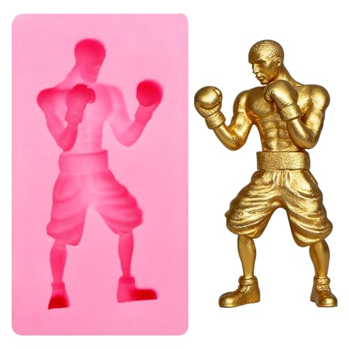 Boxer Silicone Fondant Mold for Cake Decorating Chocolate and Clay
