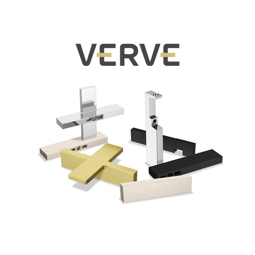 Pfister, BRB-VRVB, Verve 7-1/4" Wall Mounted Towel Ring, Matte Black