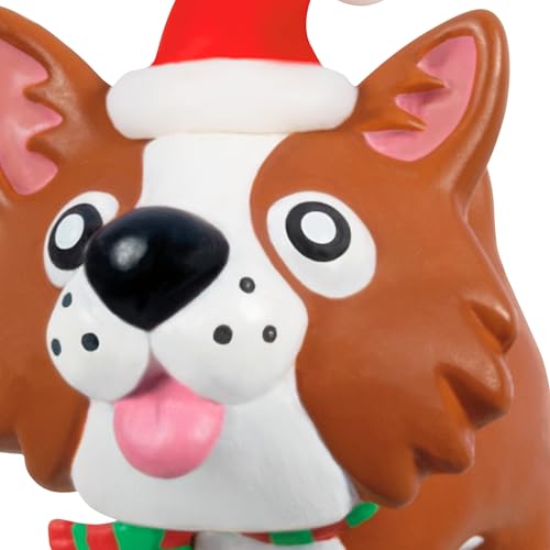 Miniature Corgi Christmas Ornament - Howliday Helpers 2024
