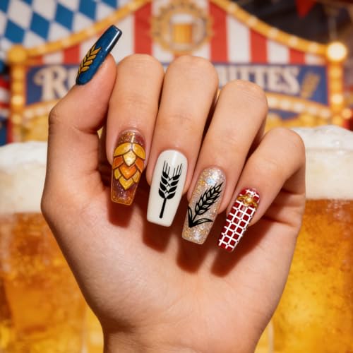 PH PandaHall 3pcs Beer Nail Stamping Plates Stainless Steel Templates