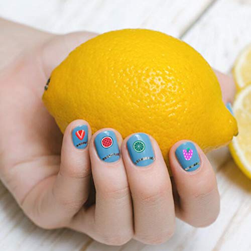 CCINEE 4000PCS 3D Fruit Nail Slices & Polymer Clay Slime Charms