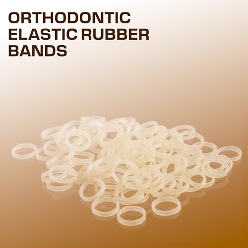 Prairie Horse Supply Orthodontic Rubber Bands for Braces 1/8in Heavy 100 Pack