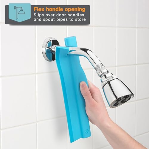 Polder Swipe Squeegee - Turquoise Shower & Window Cleaner