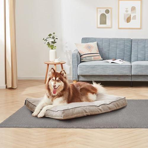 ZALL Brown Waffle Bath Mat 17x24 Inch Non Slip Absorbent Bathroom Rug