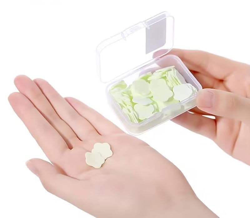 Portable Paper Soap Sheets 400 Count Travel Hand Wash for Camping