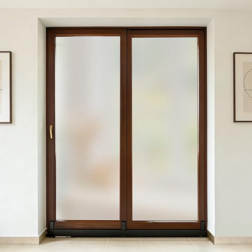VELIMAX Frosted Window Privacy Film - Static Cling, 17.7 x 78.7 Inches