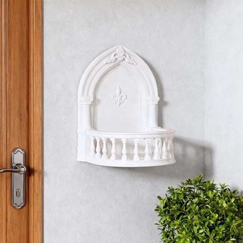 OULIGET Acrylic Mini Floating Shelf - European Court Style Wall Mount for Dolls, Figures & Cameras