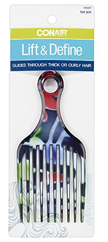 Conair Pop Hair Pick for Curly Hair and Volume Styling