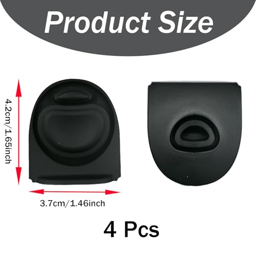 4 Pcs Water Bottle Replacement Parts for Owala 19/24/32/40oz Gasket Plug Lid, Water Bottle Top Lid Gasket Compatible with Owala FreeSip