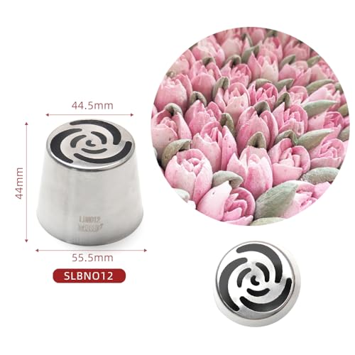 Extra Large Russian Icing Tip - Stainless Steel Flower Piping Nozzle