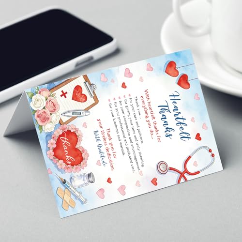 Heartfelt Thank You Card for Doctors | Appreciation Gift